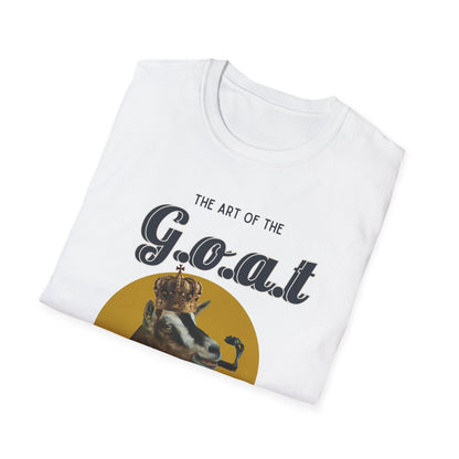 G.O.A.T. Unisex Softstyle T-Shirt - Funny Graphic Tee, Casual Wear, Gift for Goat Lovers, Birthday Gift, Animal Lover Shirt